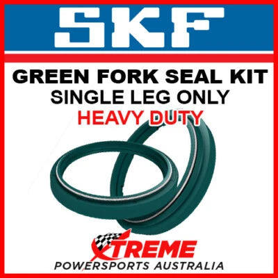 SKF Husqvarna TE450 10, 48mm KYB Heavy Duty Fork Oil & Dust Seal, Green 1 Leg — 第 1/2 张图片