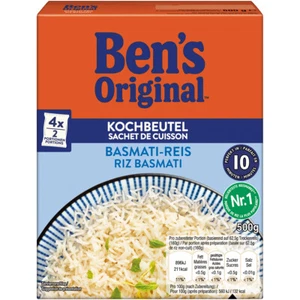 Arroz Basmati Original De Ben 10 Minutos Bolsa De Cocción Práctica 500g - Imagen 1 de 1