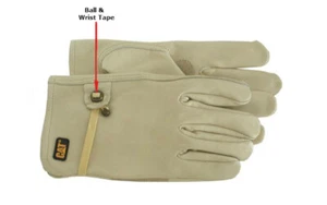 Cat CAT012110J Men's Unlined Leather Driver Glove, XL - Picture 1 of 3