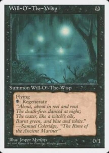 MRM ENGLISH Crazy Fire - Will-o'-the-Wisp MTG magic 4ED - Bild 1 von 1