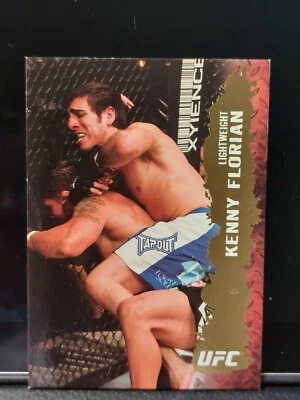 Kenny Florian #2 2009 Topps UFC Round 2 Thick Gold Parallel - Image 1 of 2