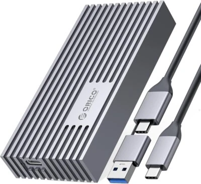 -Orico M.2 NVMe SSD Drive Enclosure 40Gbps USB4 Case Type C USB 3.2 Thunderbolt - Image 1 of 4
