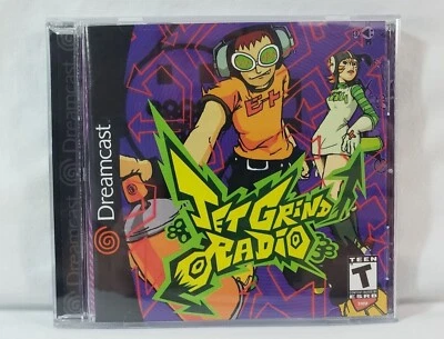 Jet Grind Radio (SEGA Dreamcast, 2000) Set Future PRISTINE COMPLETE NEW MINT - Image 1 of 4