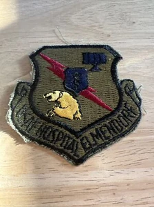 US AIR FORCE HOSPITAL ELMENDORF PATCH USAF Original - Picture 1 of 6