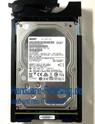 Hitachi EMC 4TB 7.2K 12G SAS 3,5" HUS726040ALS210 00505XXXX 118000194-02 0F27003 - Imagen 1 de 2