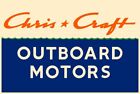 Chris Craft Outboard Boat Motors New Sign 24"x36" USA STEEL XL Size 8 lbs