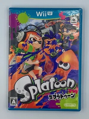【REGION LOCKED】Splatoon Nintendo Wii U Japan Import US Seller  - Image 1 of 4