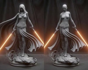 Asajj Star War 3D Printing Unpainted Figure Model GK Blank Kit New Toy In Stock - Picture 1 of 7
