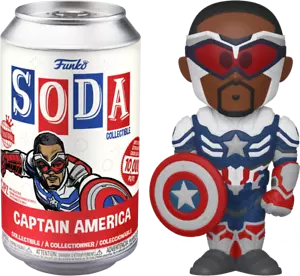 Funko Soda Capitán América/Falcon Marvel Edición Internacional Sellada - Imagen 1 de 3