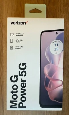 Verizon Motorola Moto G Power 2024 5G 128GB MOTXT2415VPP 8GB RAM Prepaid Phone - Image 1 of 2