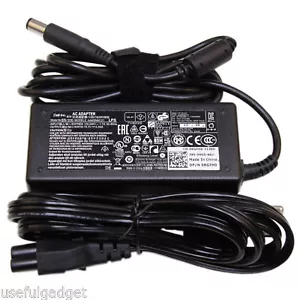 Dell Genuine Original 65W 19.5V AC Adapter Charger Power for Latitude E ST XT - Picture 1 of 175