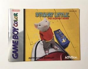 Stuart Little Journey Home (Nintendo Gameboy Color, 2001) Manual Only - Picture 1 of 2