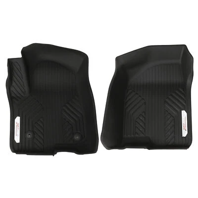 NEW GENUINE 2019-2025 Sierra Silverado Front All Weather Floor Liners 84348118 - Image 1 of 4