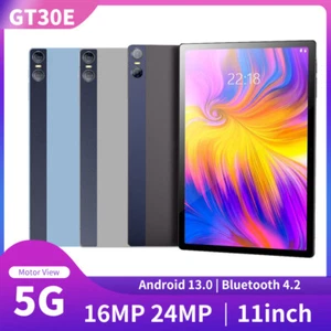 11 INCH Screen Tablet PC Android 13 16GB+512GB 10500mAh 3840X2160 Bluetooth GPS - Picture 1 of 15