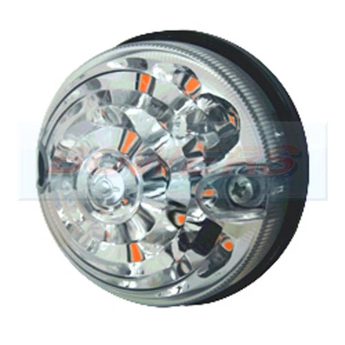 LUZ INDICADORA FRONTAL CLÁSICA MINI COOPER AUSTIN / ROVER 73mm LED TRANSPARENTE Foto 1 de 1