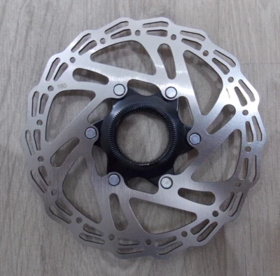 Alhonga DXR1614 Disco de Freno disc Rotor Center Lock Nuevo 161gramm 160mm 6" - Imagen 1 de 4