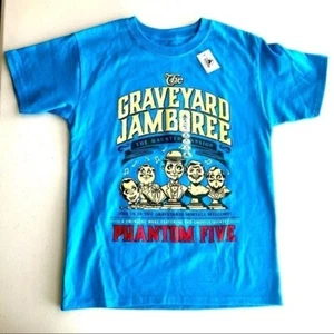 Disney Haunted Mansion Tee Graveyard Jamboree Youth Size Medium Vacation Ghost - Picture 1 of 5