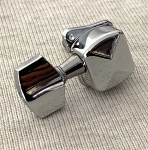 Epiphone PR-150VS Acoustic Guitar Original Treble Side Chrome Tuner Tuning Peg - Picture 1 of 10