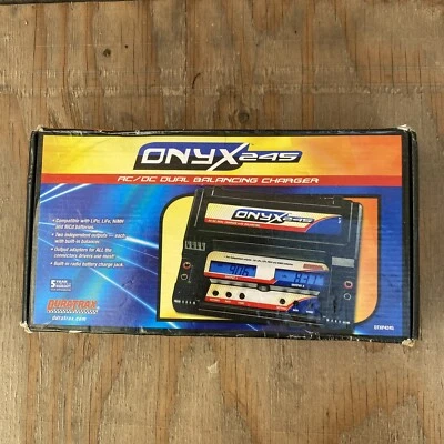 Duratrax Onyx 245 AC/DC Dual Balancing Charger For RC Batteries  - Image 1 of 4