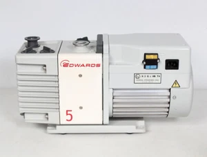 Edwards 5 RV5 Dual Stage Rotary Vane 4.1 CFM Vacuum Pump - Picture 1 of 9