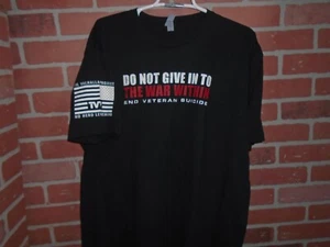 TIL VALHALLA PROJECT " END VETERAN SUICIDE" TSHIRT UOMO TAGLIA XL - Foto 1 di 2