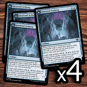 4x Inverted Iceberg // Iceberg Titan - Lost Caverns of Ixalan - MTG - Picture 1 of 1