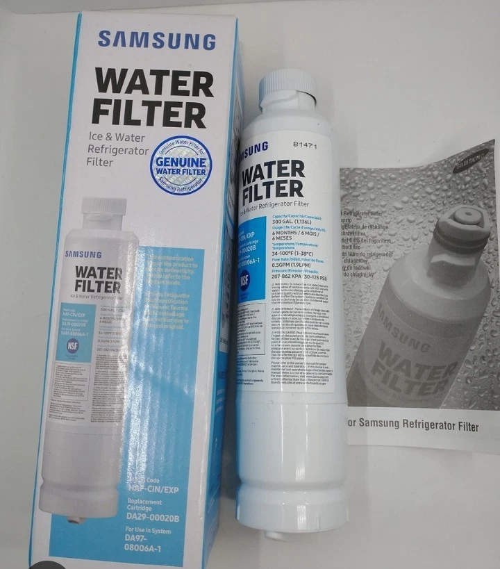 1 PACK  SAMSUNG DA29-00020B/DA97-8006A1 REFRIGERATOR Water Filter - Image 1 of 1