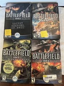 Battlefield 1942 mit 3 Erweiterungspacks PC Spiel 2002 mit OVP - Bild 1 von 8