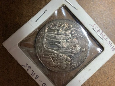 1913 Germany Prussia 3 Mark Silver Napoleon Defeat 100 years Silver Coin - Image 1 of 4