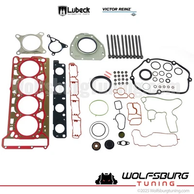 New Engine Head Gasket Kit w/ Bolts Set For VW GTI Jetta Audi A3 A4 2.0T CCTA - Image 1 of 4