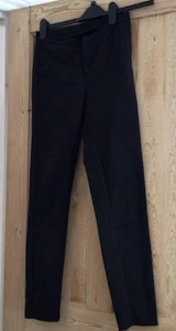 Tiger of Sweden Black Wool Tailored Trousers Size 6UK Pockets, Bootcut, Good Con - Picture 1 of 3