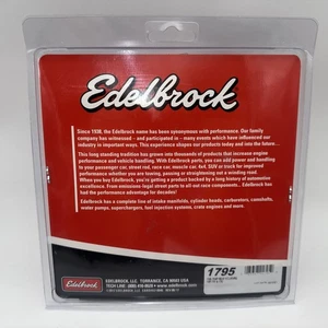Fuel Pump Relay Edelbrock 1795 New In Box - Foto 1 di 10