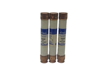 3 NOS Ferraz Shawmut 25A 600VAC Tri-Onic Dual Element Time Delay Fuse TRS25R - Picture 1 of 4