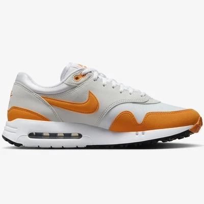 NUEVO Zapatos de golf para hombre Nike Air Max 1 '86 OG G blancos/naranja - 8 M Foto 1 de 4