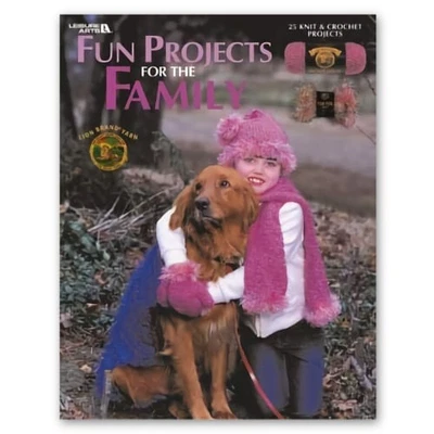 Fun Projects for the Family by Lion Brand, Knitting Patterns Leisure Arts $7.99, - Image 1 of 2