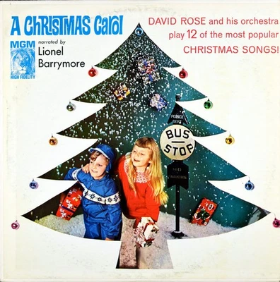Lionel Barrymore, David Rose & His Orchestra, A Christmas Carol, (LP, Album, Com - Image 1 of 4