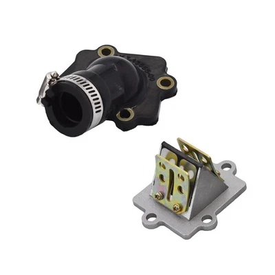 Conjunto de válvula de palheta coletor de admissão scooters Yamaha Jog 50 CY50 CG50 EUA - Imagem 1 de 4