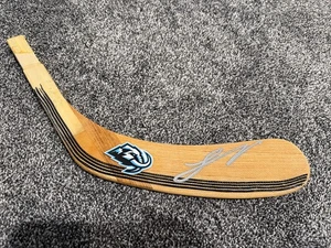 LOGAN COOLEY Utah Mammoth Club Autograph SIGNED Hockey Stick Blade COA - Picture 1 of 1