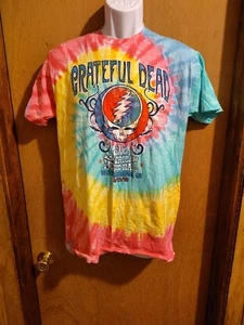 Grateful Dead Great American Music Hall San Francisco 1975 Tie Dye T Shirt L EUC - Picture 1 of 3