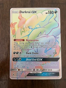 Darkrai GX 158/147 Secret Rare 2017 Burning Shadows LP - Imagen 1 de 2