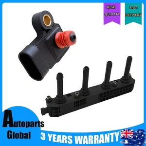 Ignition Coil Pack & Map Sensor For Holden VIVA JF F18D3 1.8L 96417830 96415010 - Picture 1 of 8