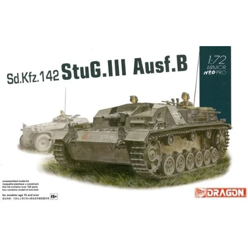 SD. KFZ. 142 STUG.III Ausf.B W/NEO TRACK KIT 1:72 Dragon Kit Mezzi Militari Mode - Immagine 1 di 1