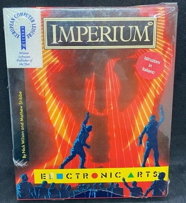 Imperium New Sealed Vga/Ukg Ibm Dos Pc 1990 Amiga Floppy Disk 3.5 Ms-Dos 3" 1/2 - Image 1 of 4
