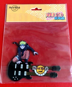 HRC Hard Rock Cafe Tokyo Naruto Manga Double Neck Magnet Guitar 2025 LE300 OVP - Picture 1 of 4