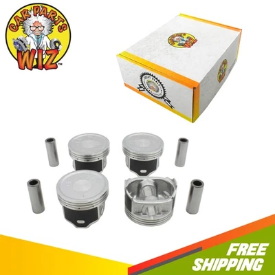 Engine Piston Set Fits 04-12 Mitsubishi Eclipse Galant 2.4L 4G69 - Image 1 of 2