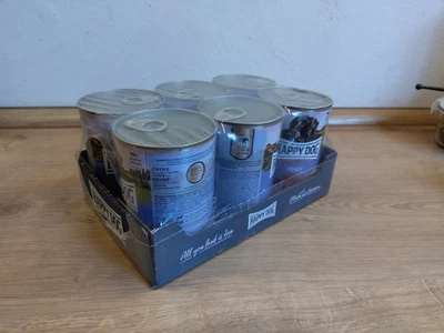 Happy Dog Dose Sensible Pure Italy Büffel 6 x 400g Hundefutter Nass - Bild 1 von 3