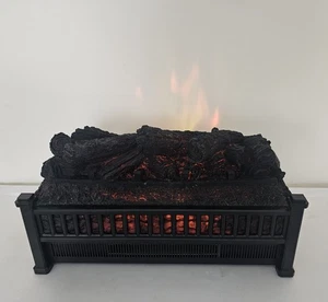 23" Indoor Infrared Electric Heater w/ Log Set Realistic Flame Effect Insert - Picture 1 of 10