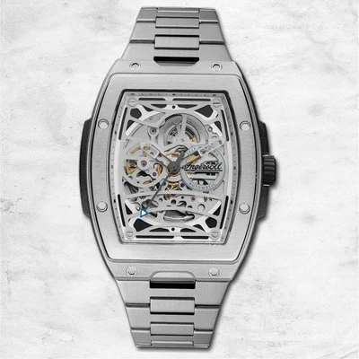 Ingersoll Orologio Uomo Acciaio Inox Argento Challenger da Polso - Immagine 1 di 4