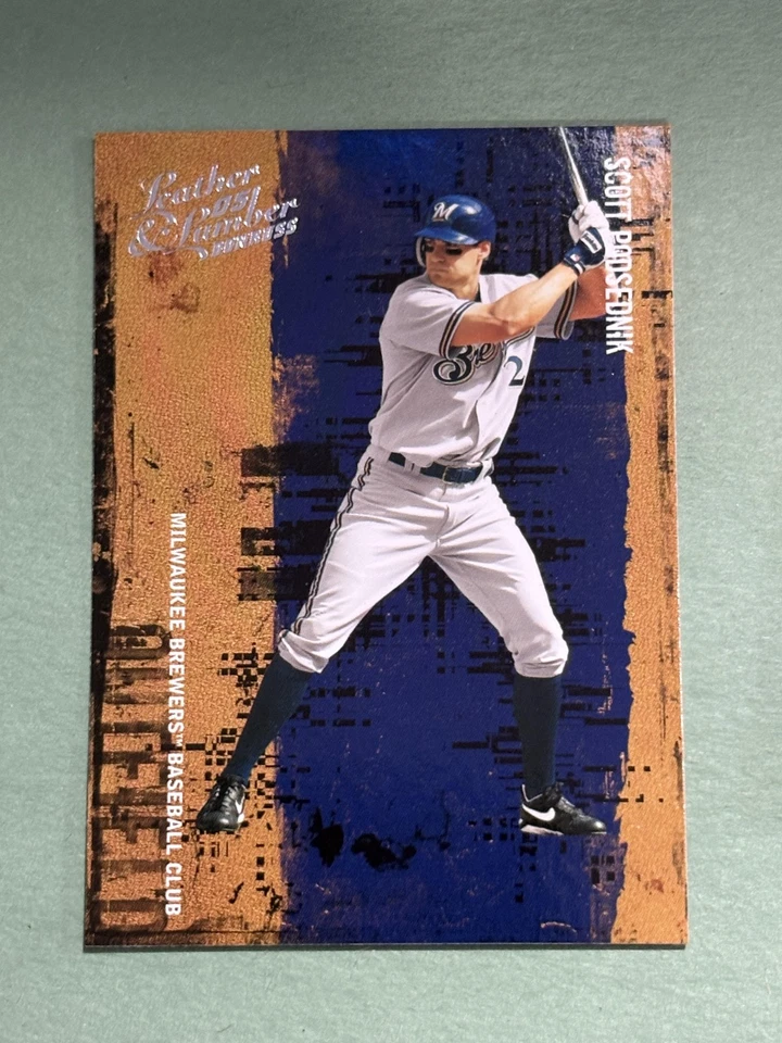 Scott Podsednik 2005 Donruss Leather & Lumber Milwaukee Brewers #119 EE402 - Image 1 of 2