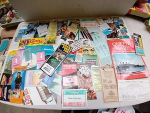 Update Huge Lot Of Disney Memorabilia 80’s - 90’s Ticket Books Cards Queen Mary  - Picture 1 of 15